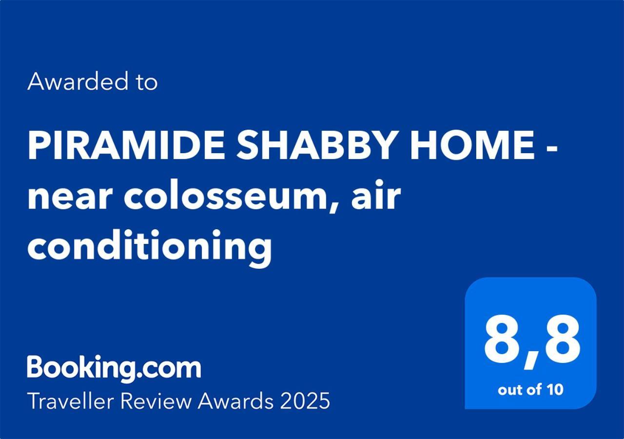Piramide Shabby By Casa E Lode - Colosseum, Air Conditioning Rzym Zewnętrze zdjęcie